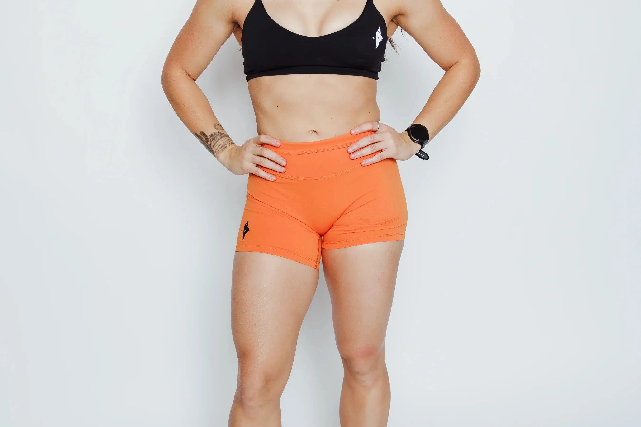 Women's High-Waisted Scrunch Butt Shorts