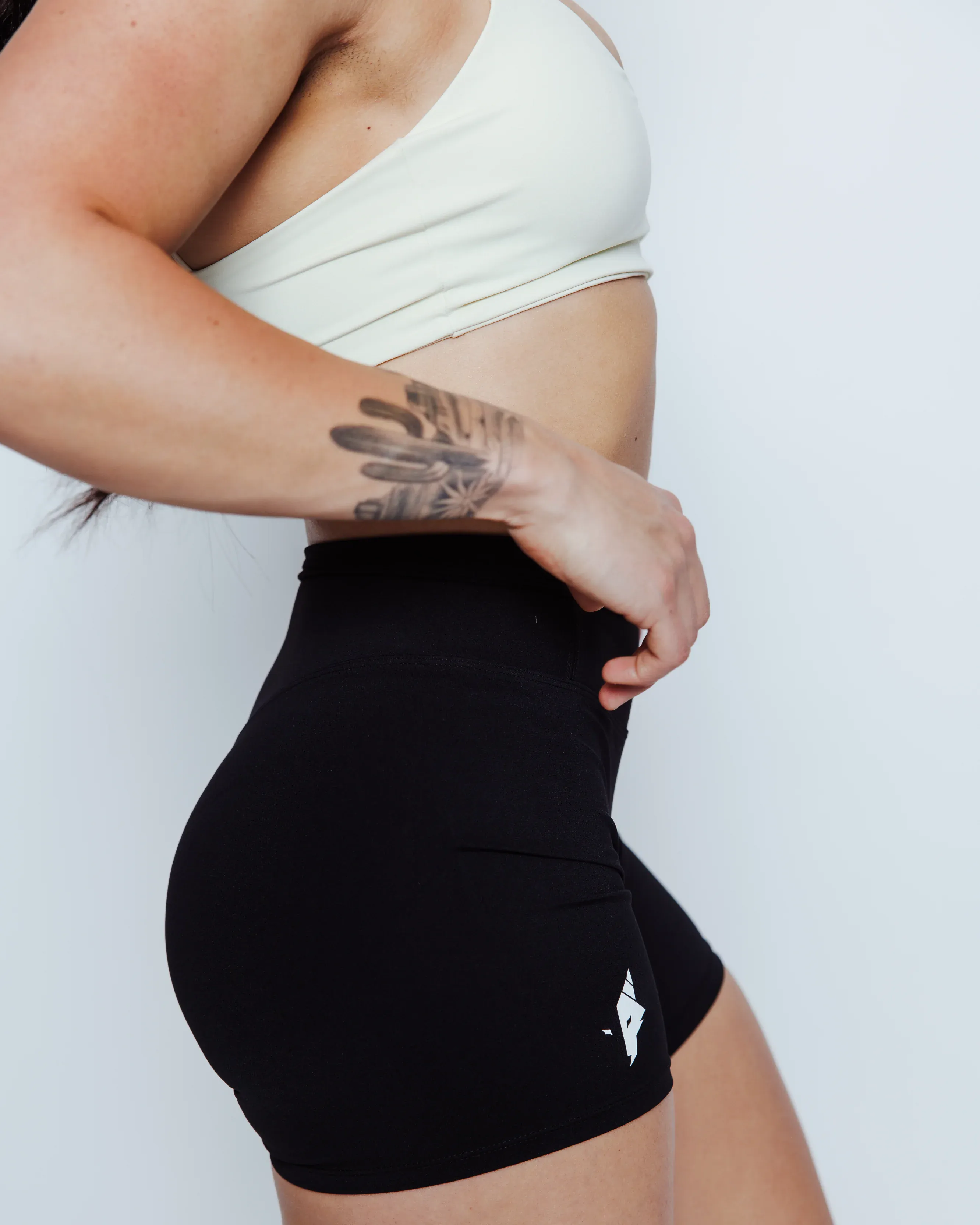 Women’s High-Waisted Scrunch Butt Squat-Proof Shorts-4