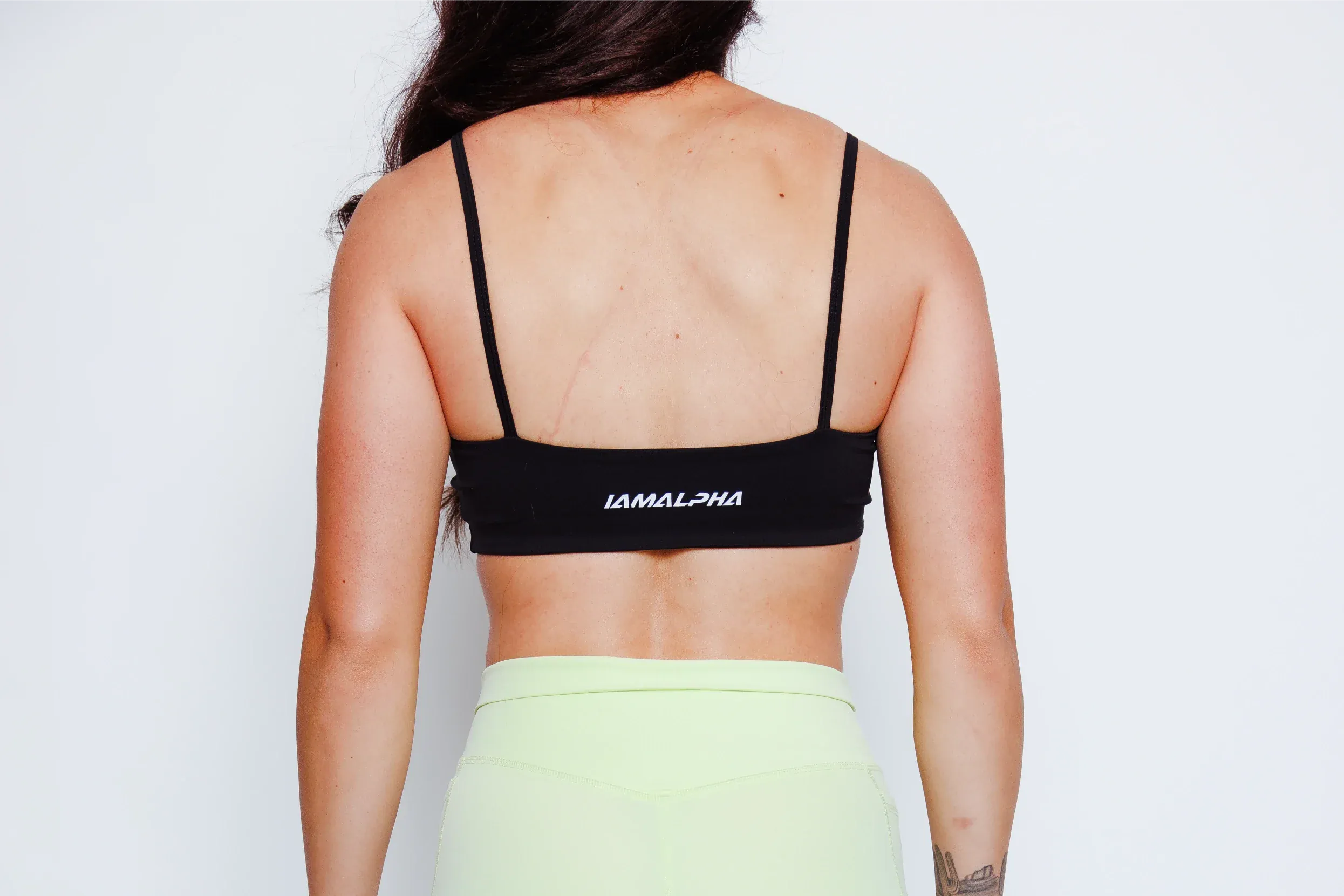 Women's High Support Spaghetti Strap Sports Bra-6