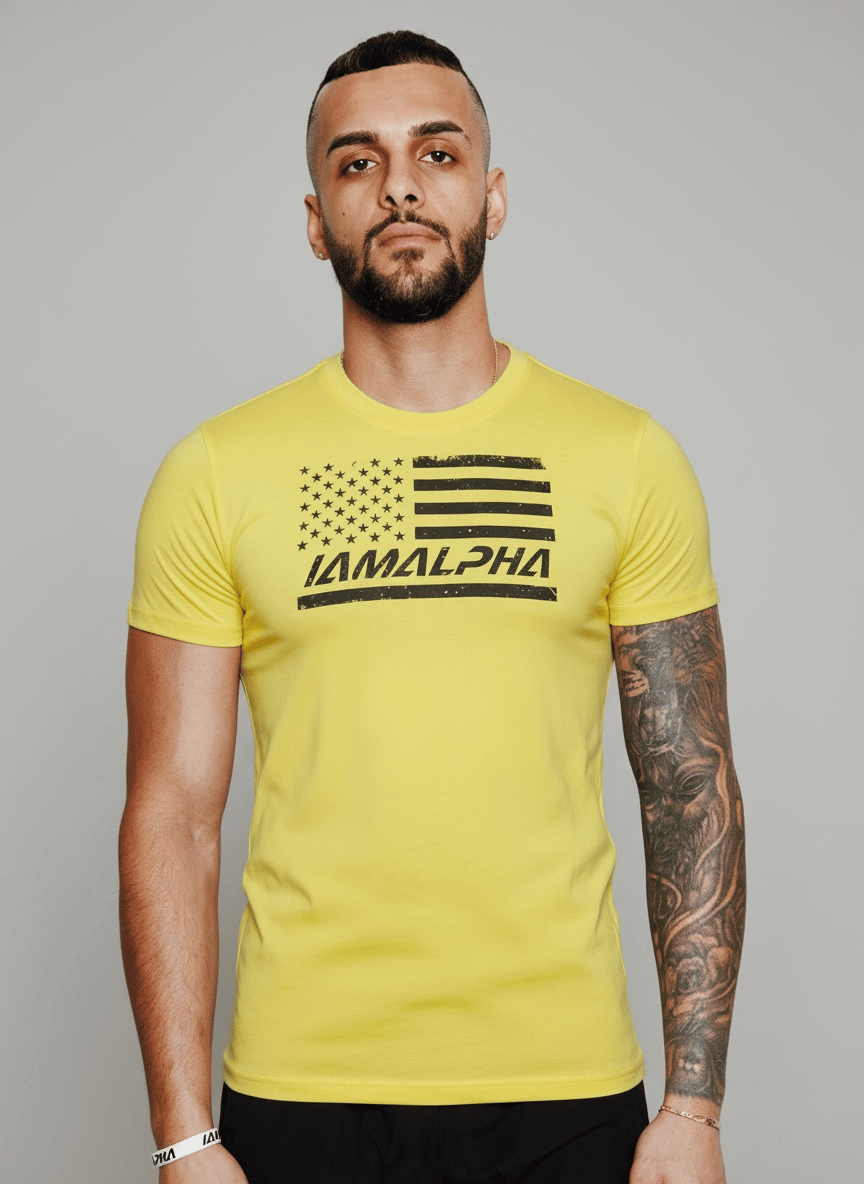 Men’s Regular-Fit Tri-Blend Graphic Tee-3