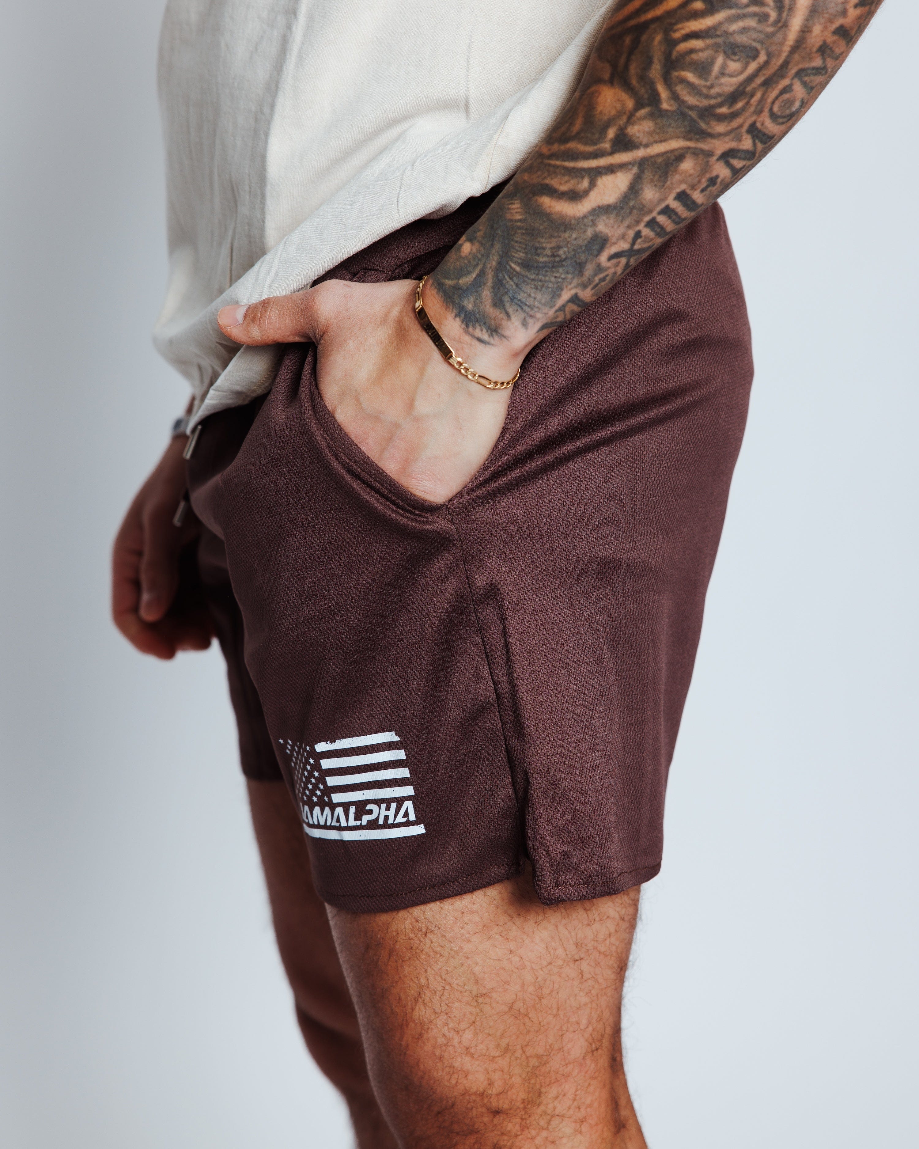 Men's Mesh Quick-Dry Shorts-4