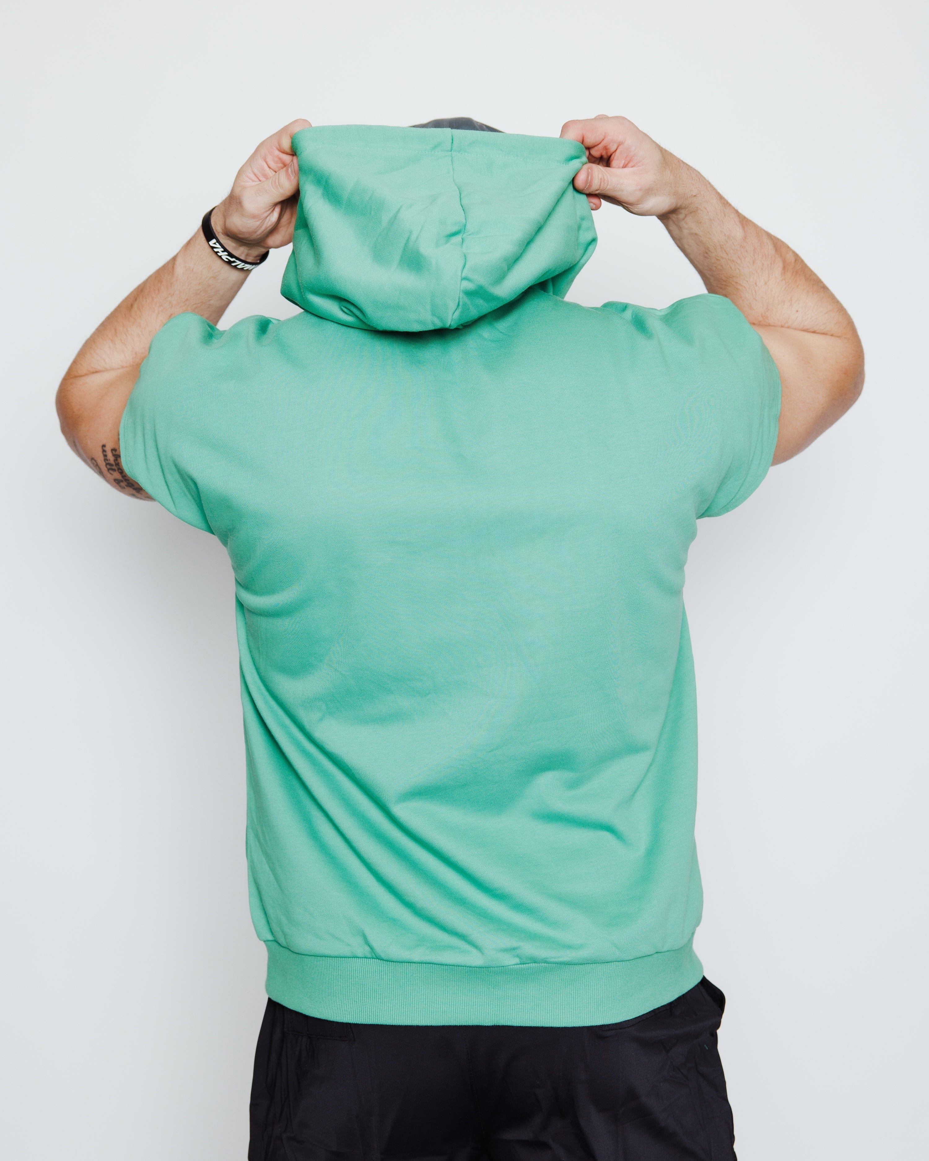 Men's Sleeveless Hoodie Streetwear Pullover-2