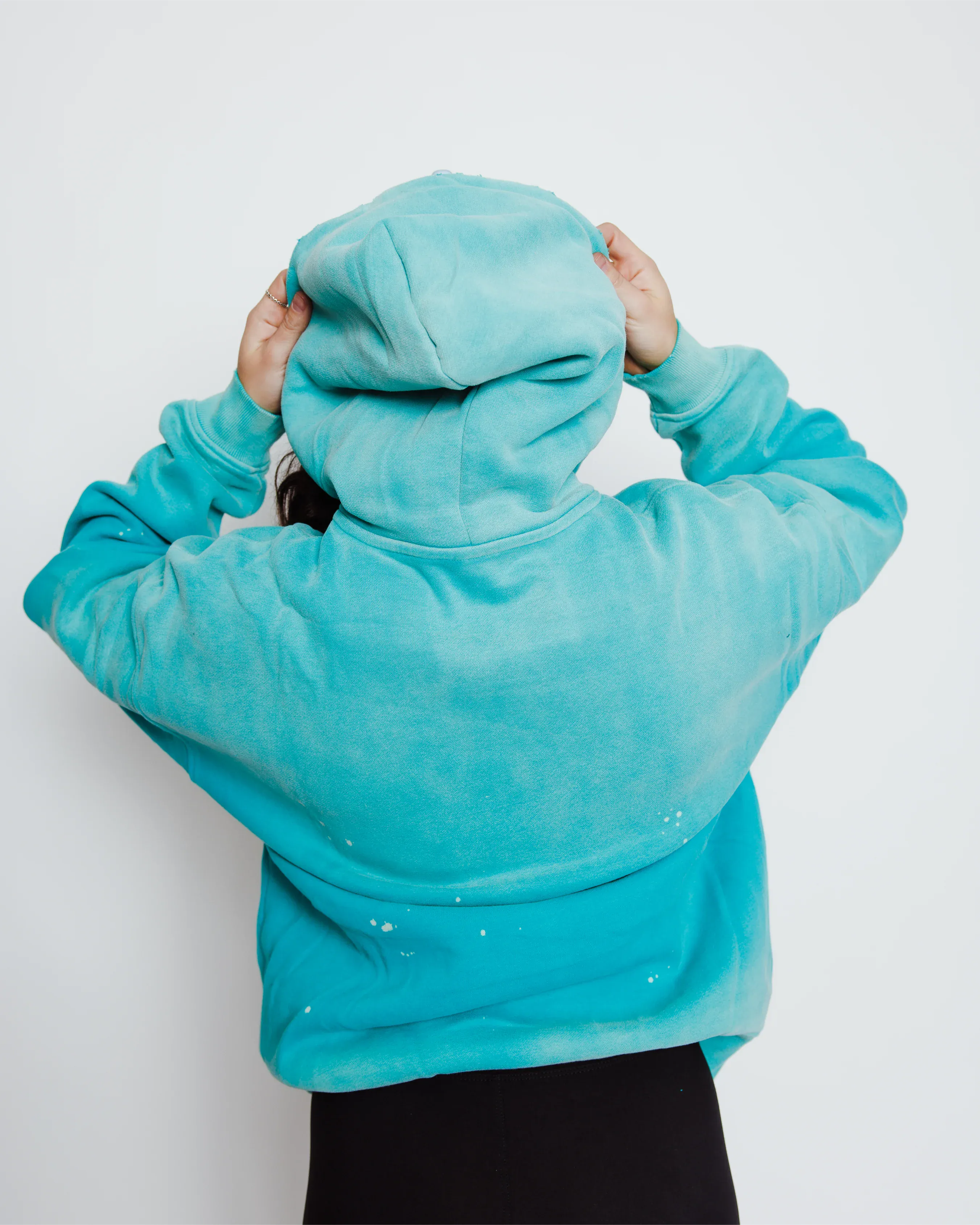 Women’s Distressed Washed Hoodie-4