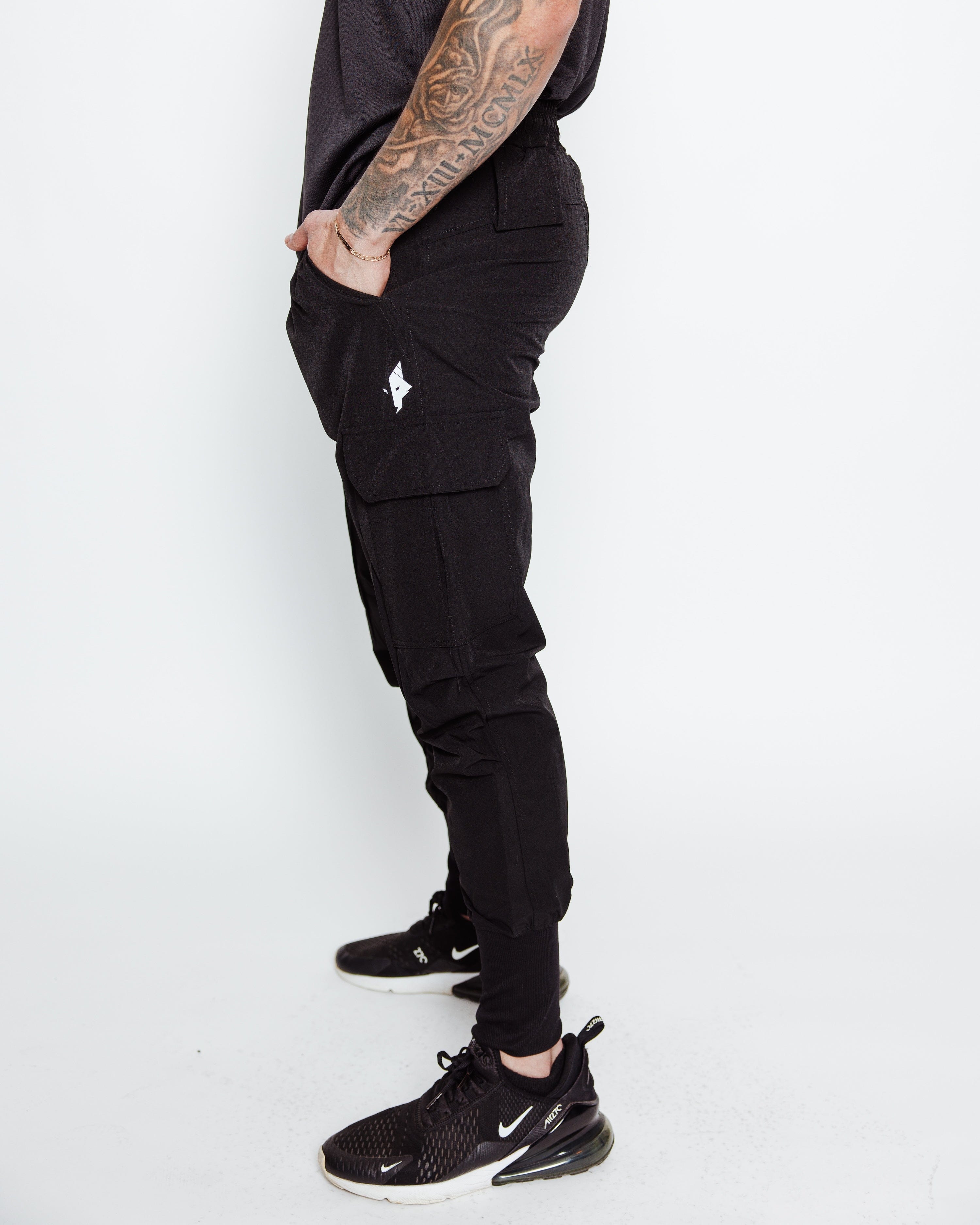 Men's Cargo Joggers-4
