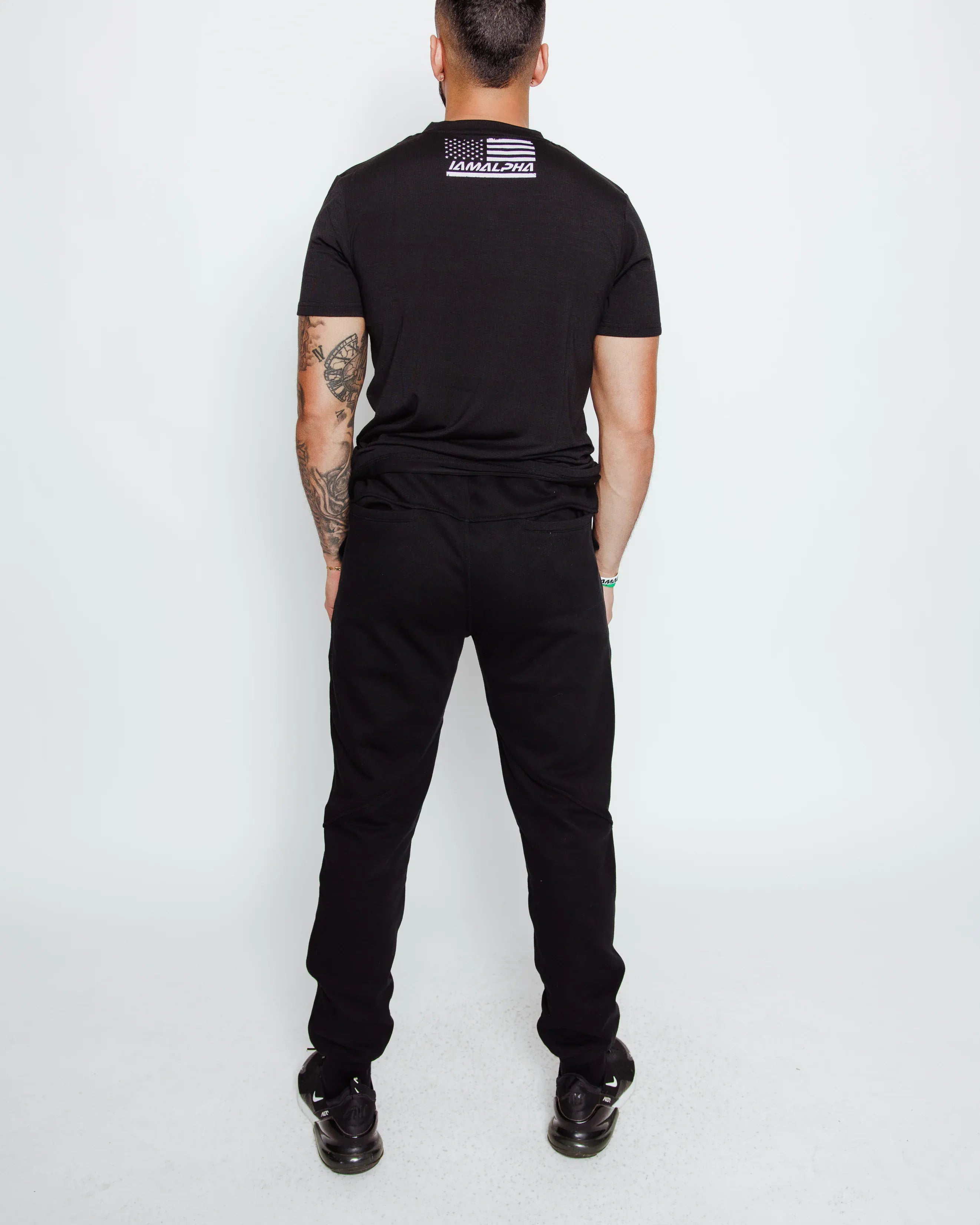 Men's Vintage-Style Joggers-4