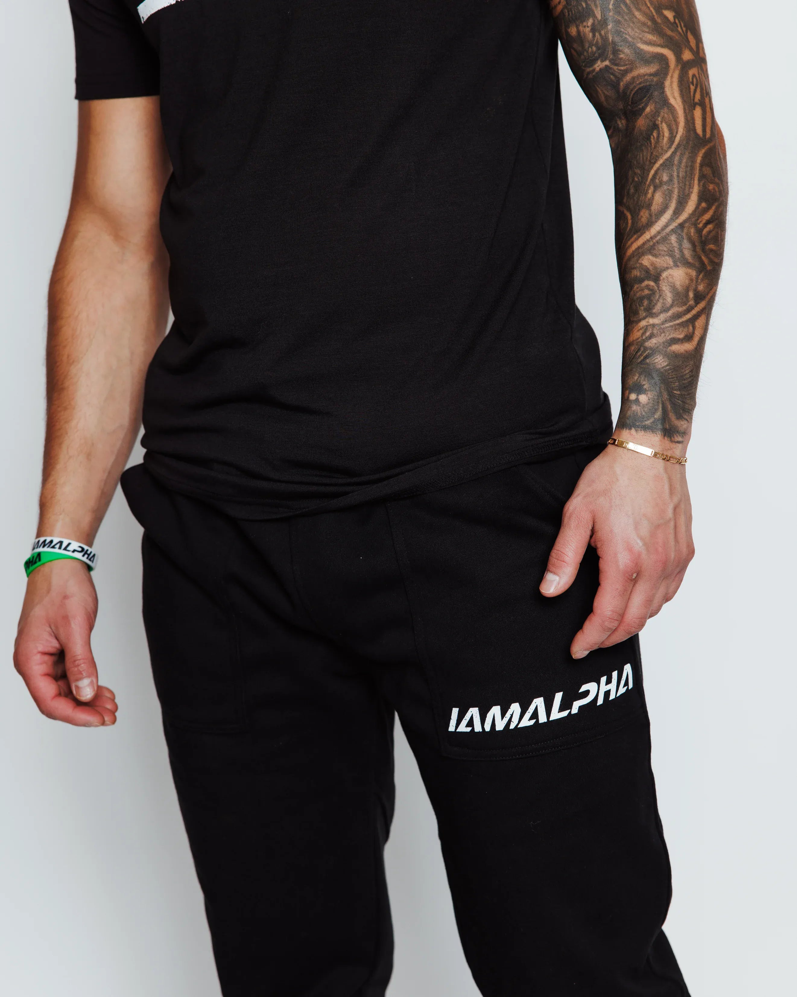 Men's Vintage-Style Joggers-3