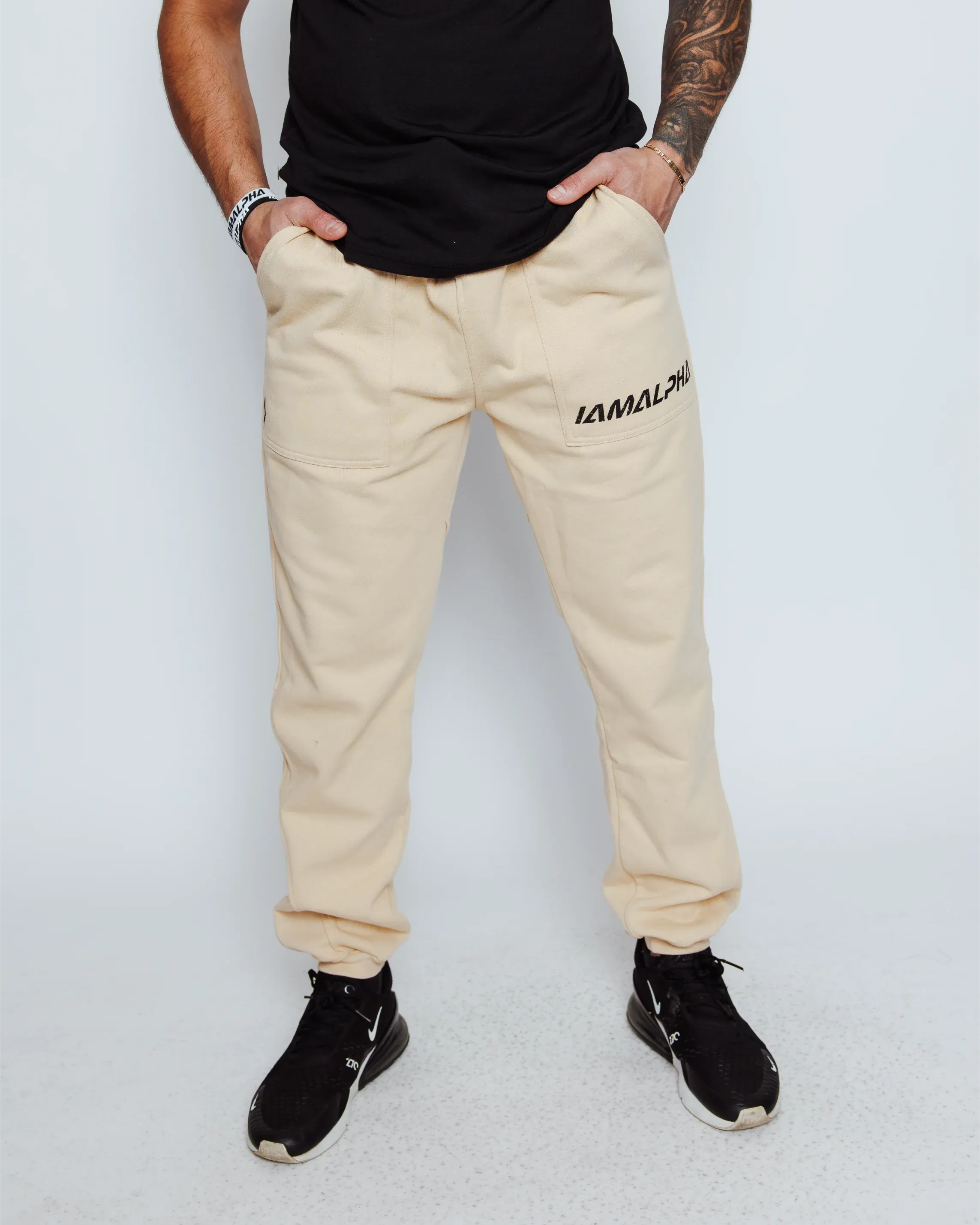 Men's Vintage-Style Joggers