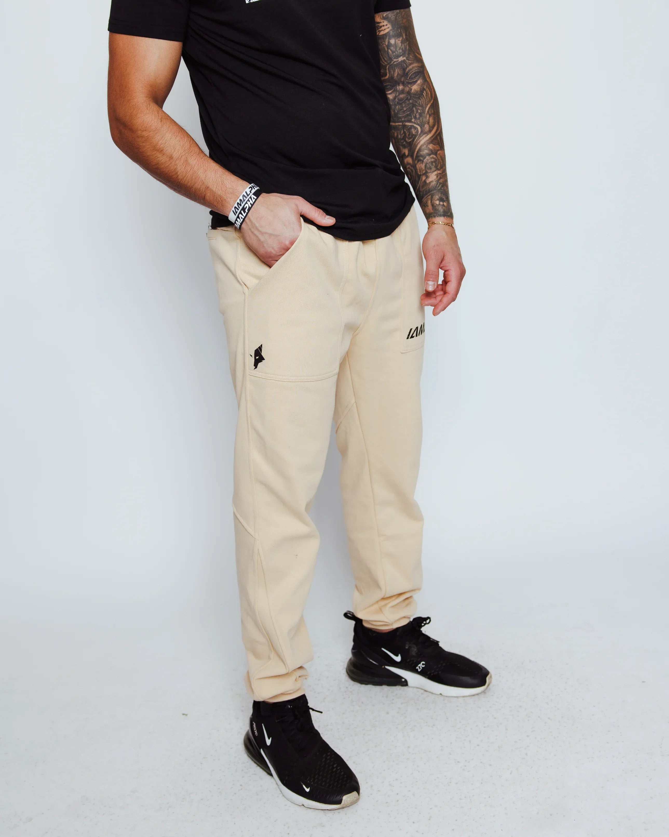 Men's Vintage-Style Joggers-2