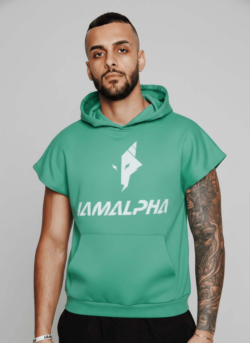 Men’s Sleeveless Streetwear Hoodie