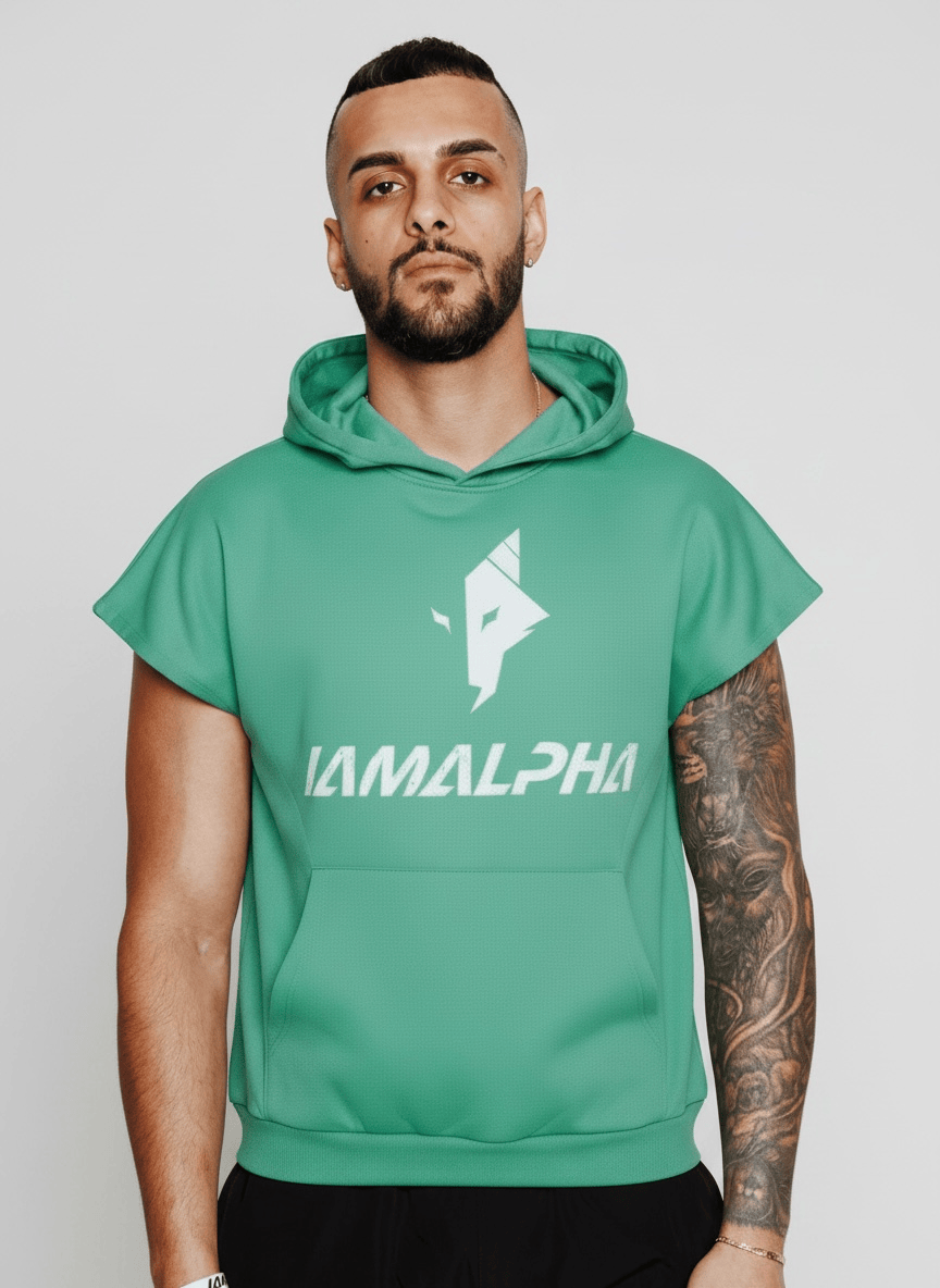 Men’s Sleeveless Streetwear Hoodie-2