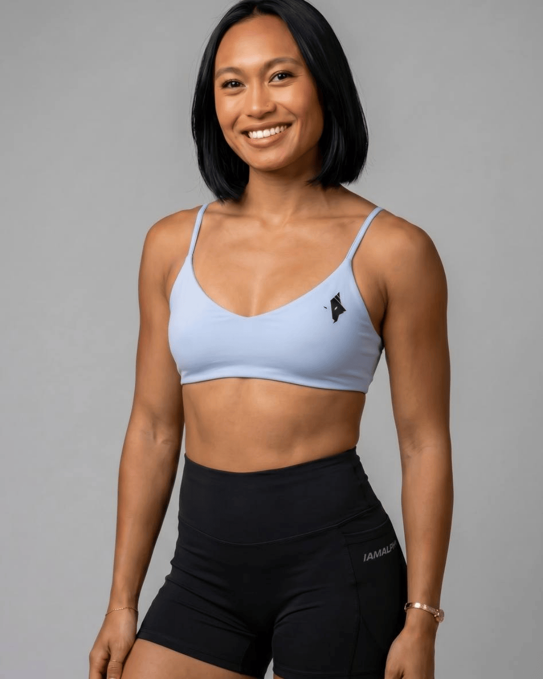 Women’s High-Support Spaghetti Strap Sports Bra-3