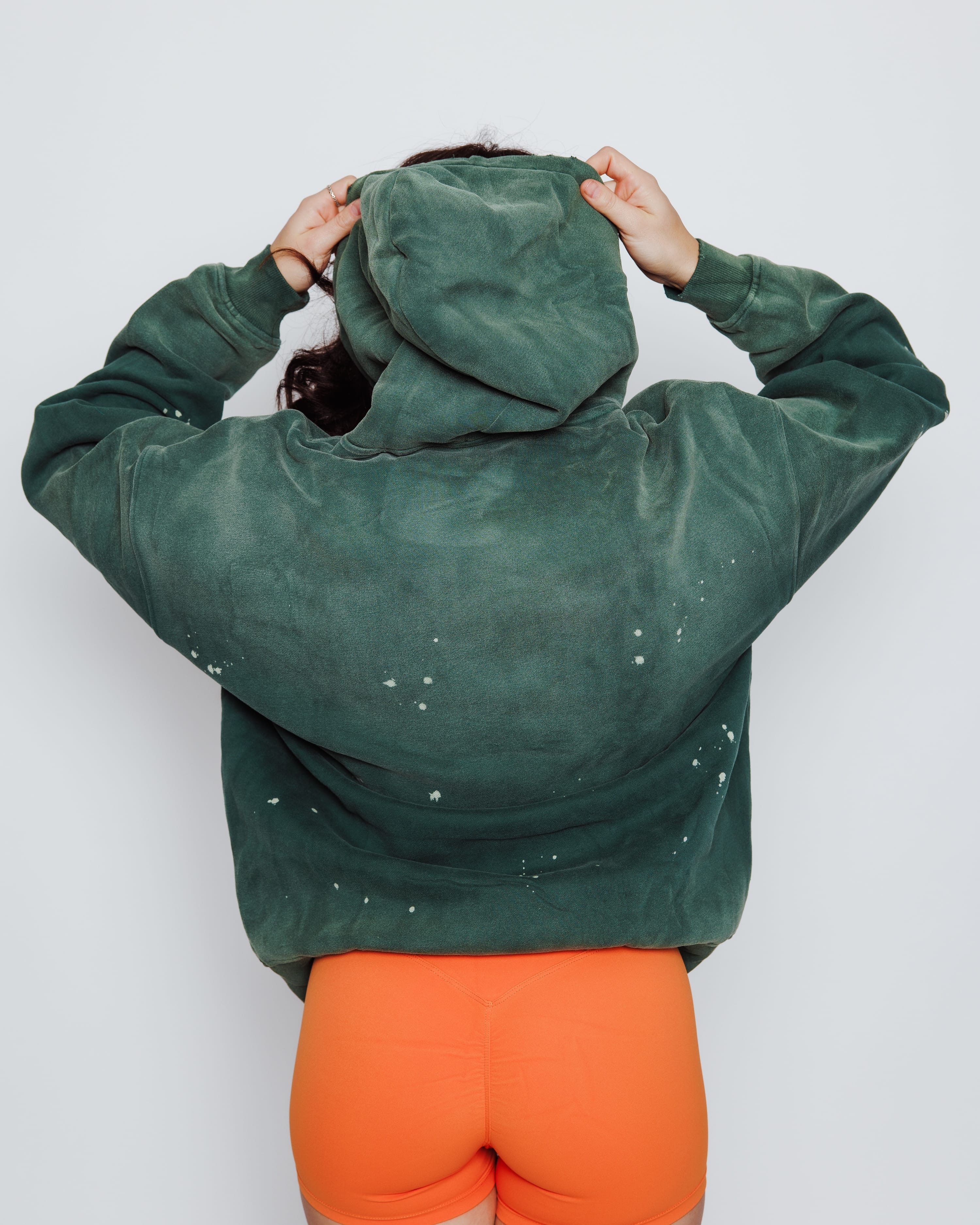 Women’s Distressed Washed Hoodie-6