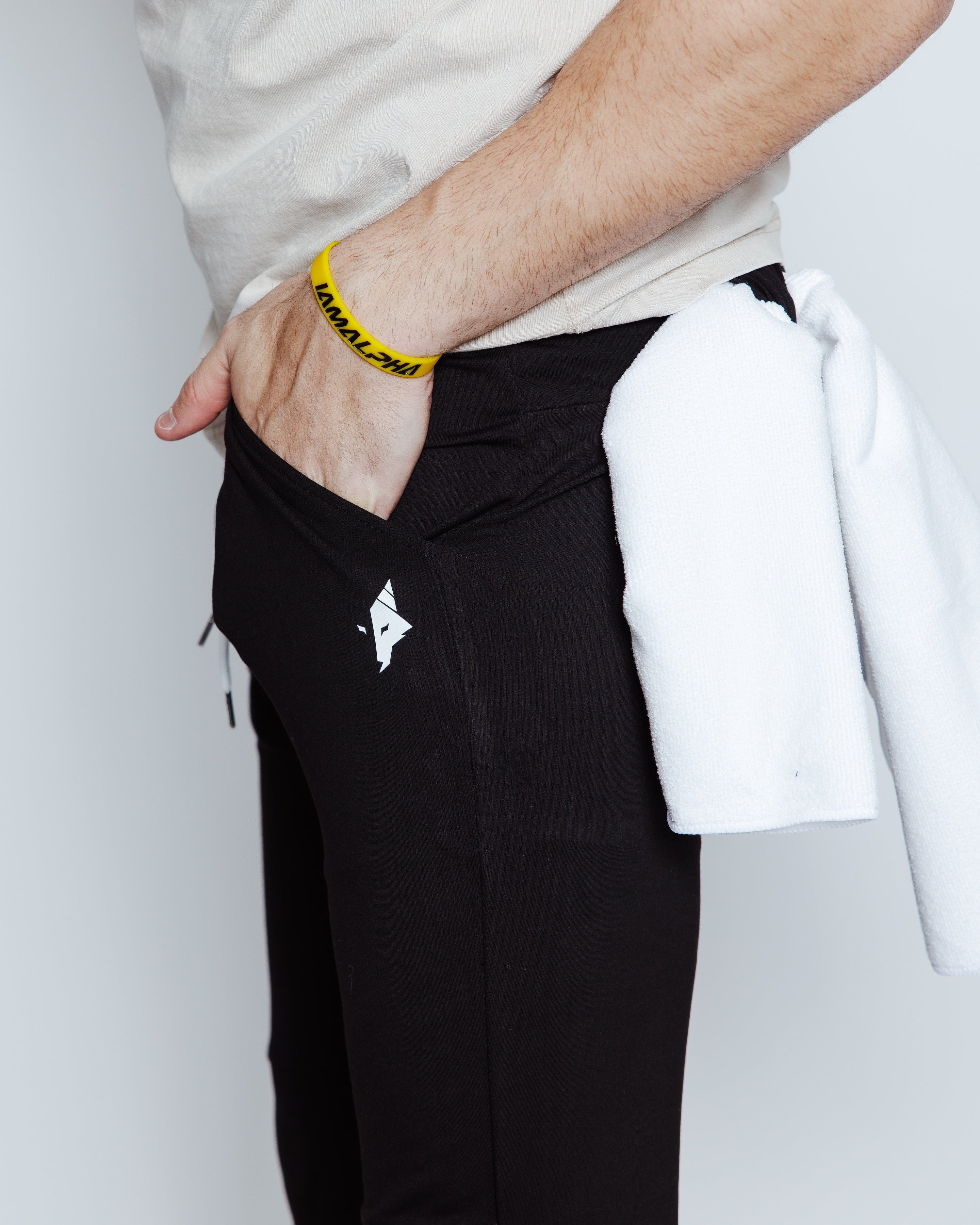 Men's Fitted Joggers-4