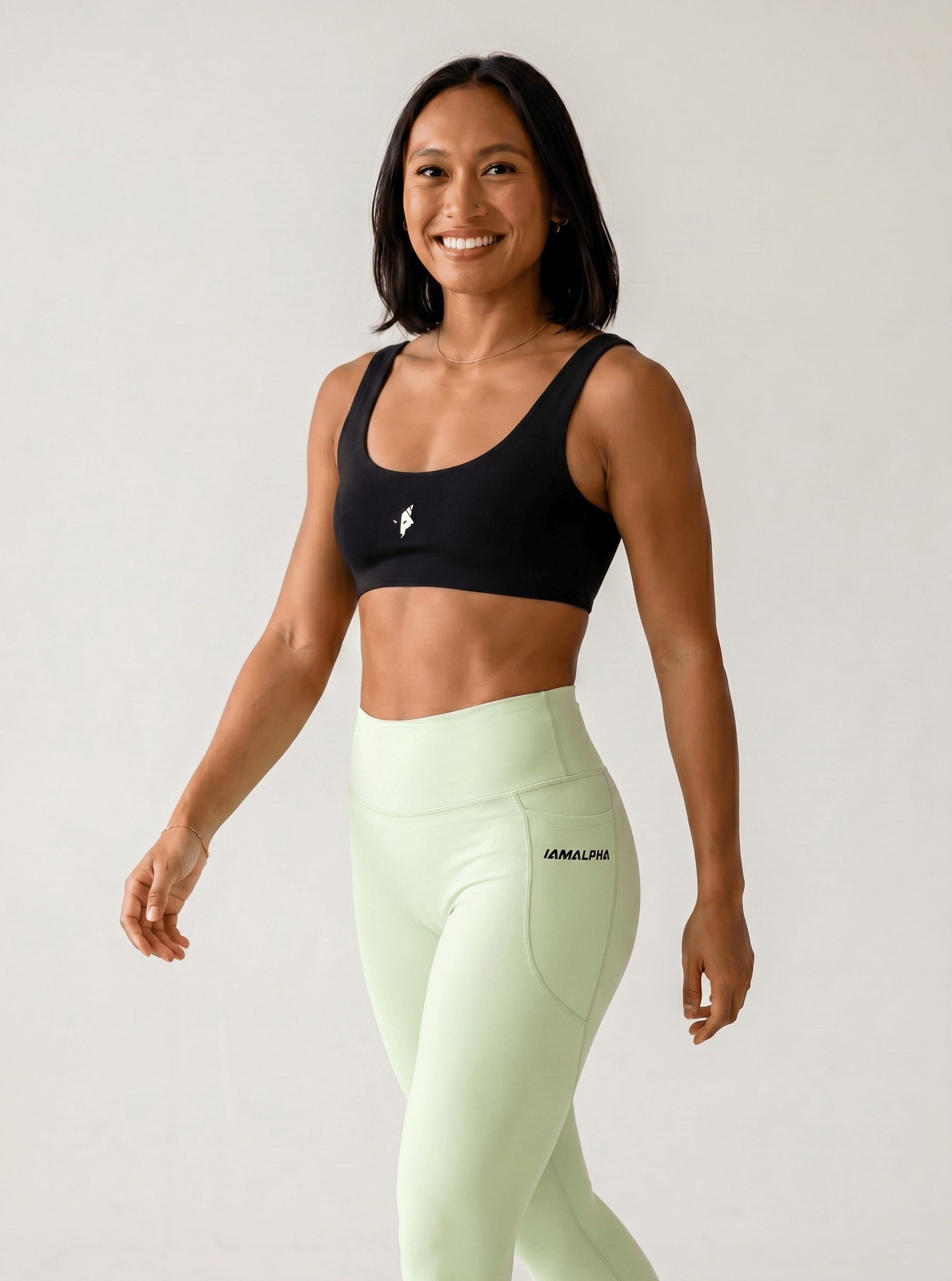 Women’s High-Support U-Neck Sports Bra-4