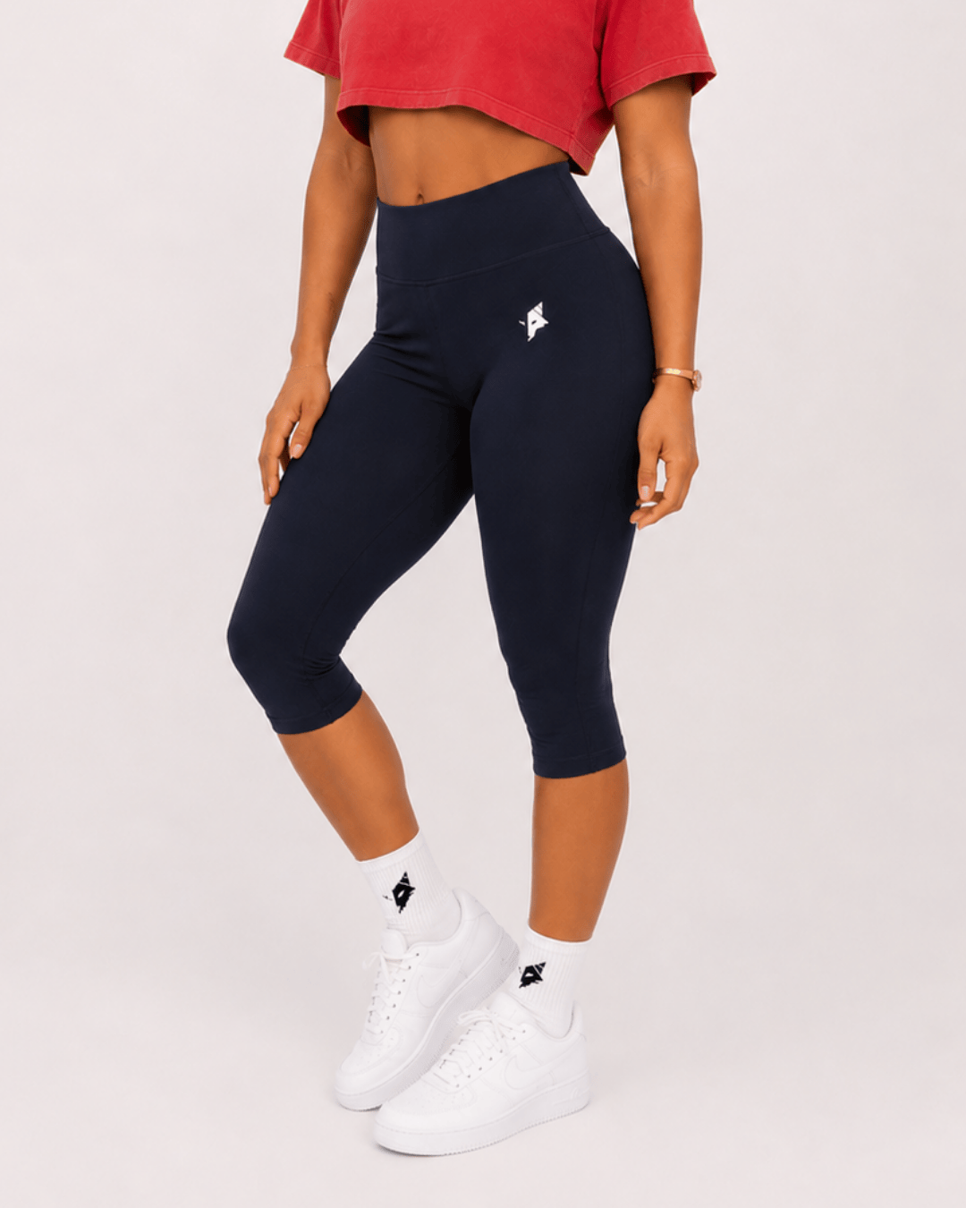 Women's High-Waisted Capri Leggings