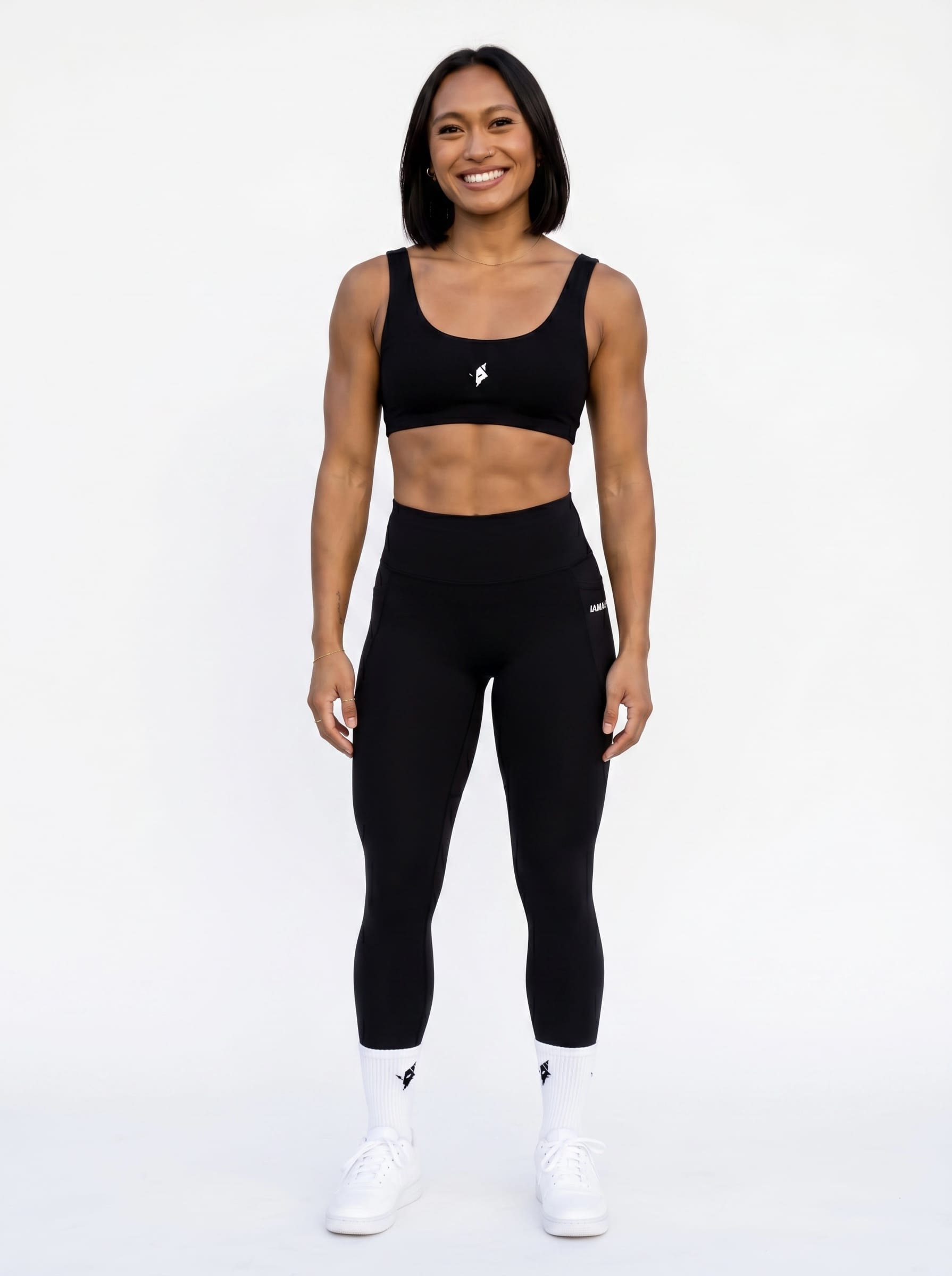 Women’s High-Waisted Hip-Lift Squat-Proof Leggings with Pockets