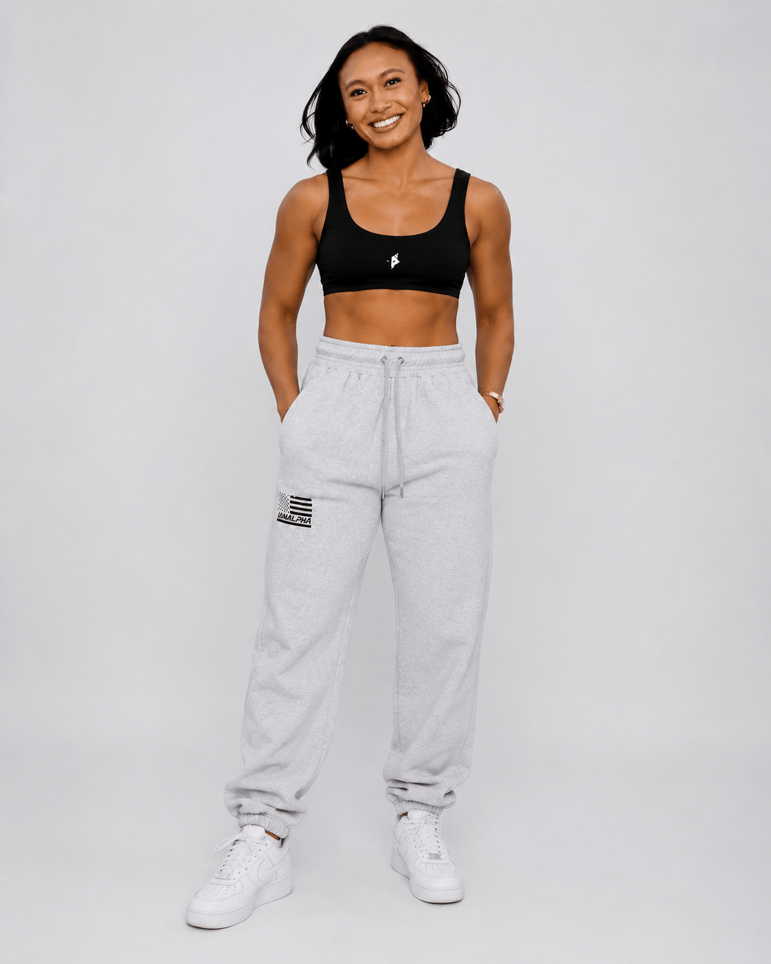 Women’s Relaxed-Fit Joggers with Drawstring
