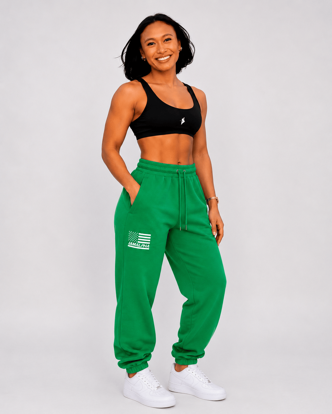 Women’s Relaxed-Fit Joggers with Drawstring-3