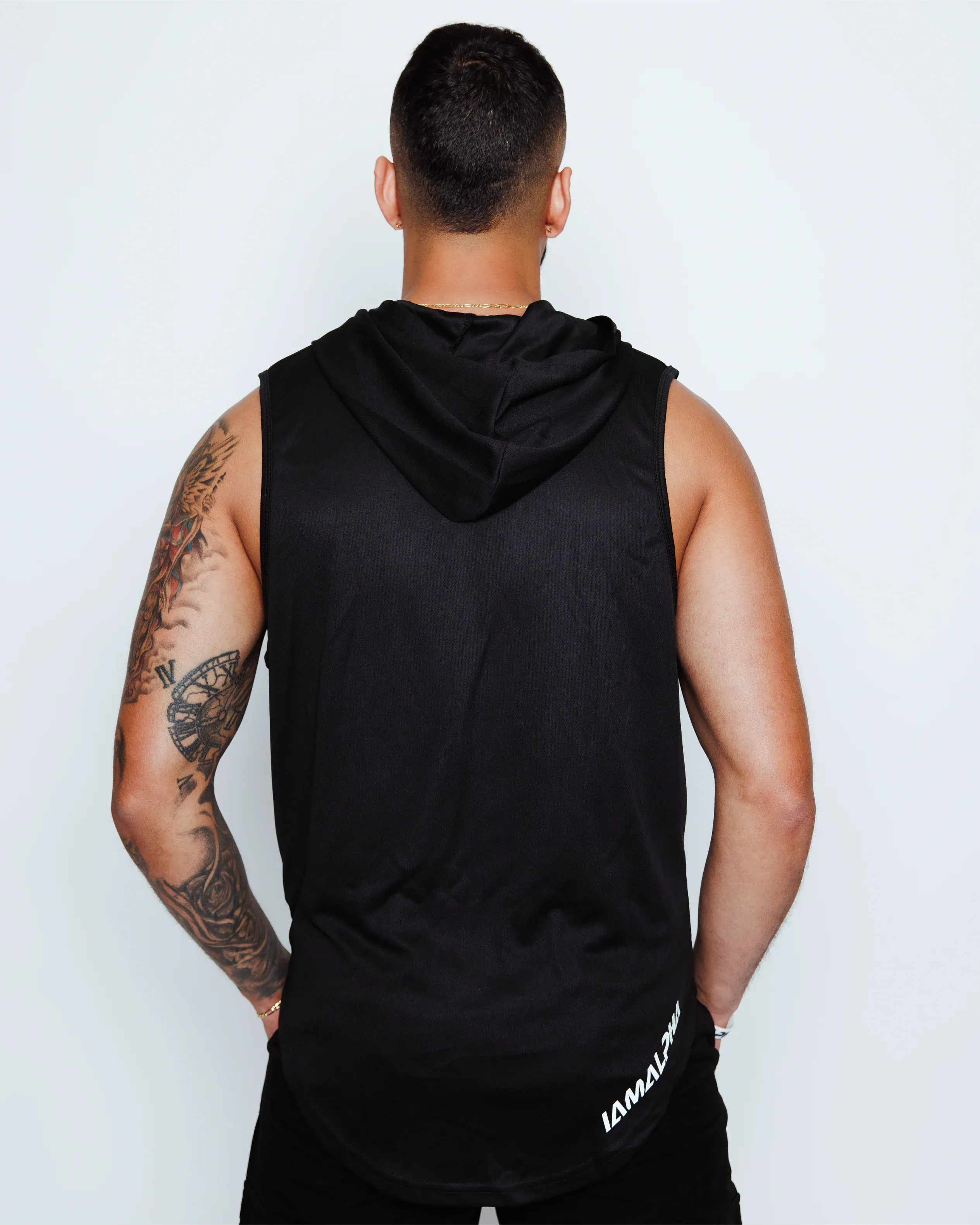 Sleeveless Hoodie Tank Top-2