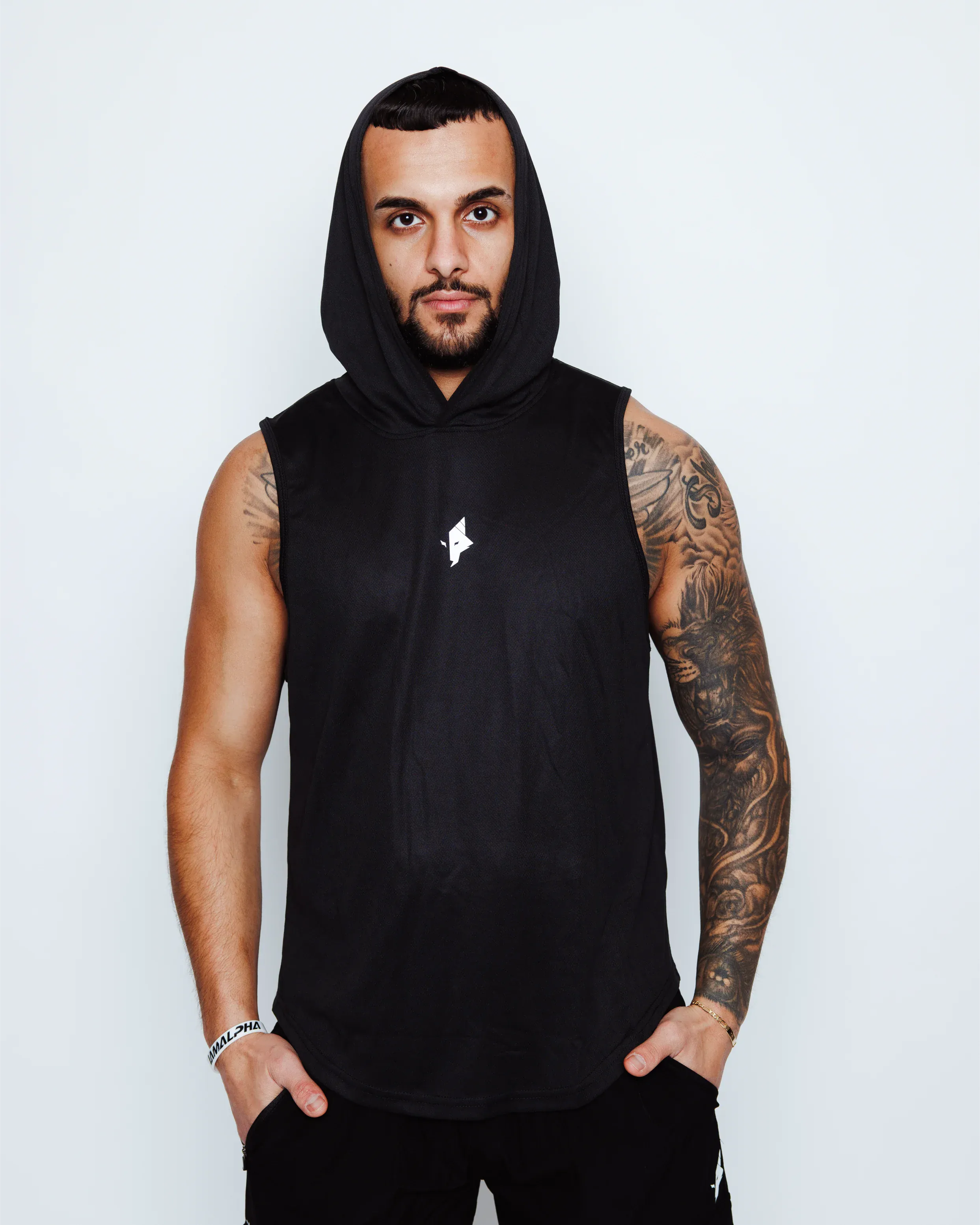 Sleeveless Hoodie Tank Top