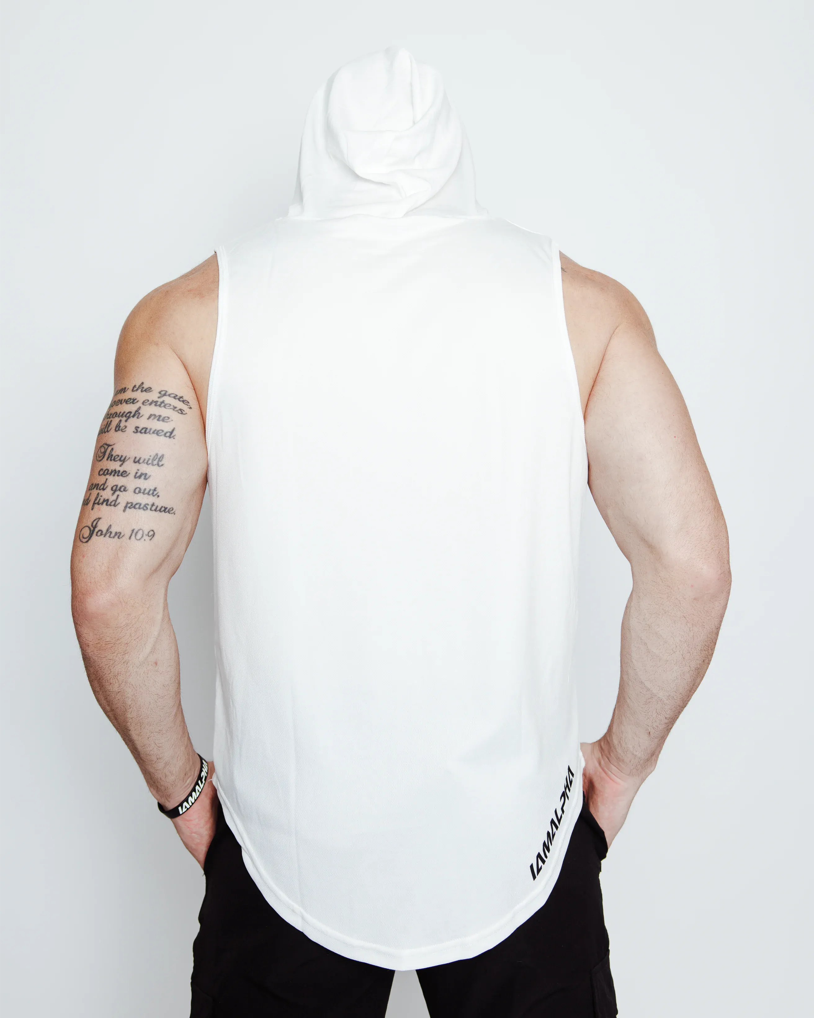 Sleeveless Hoodie Tank Top-4