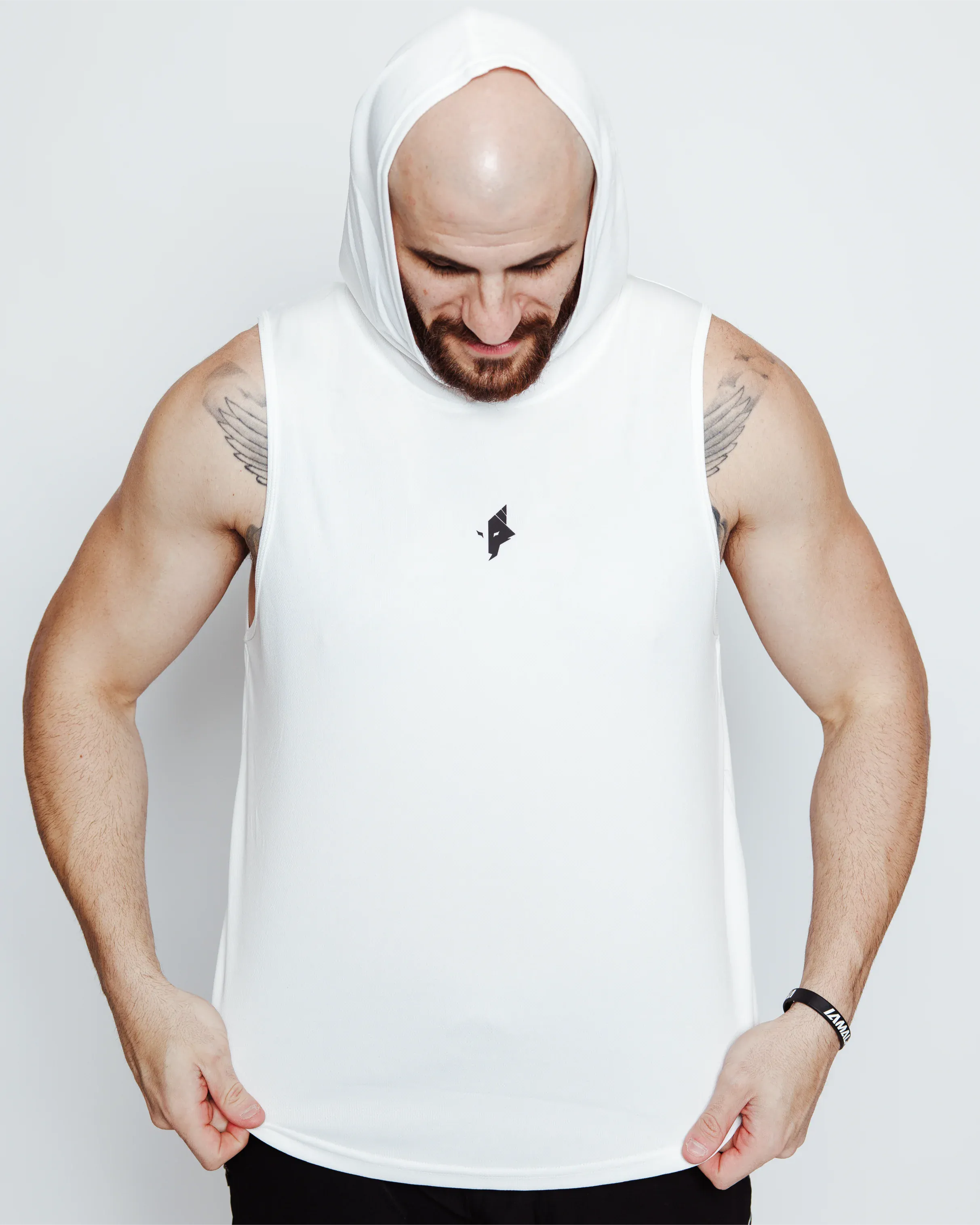 Sleeveless Hoodie Tank Top-3